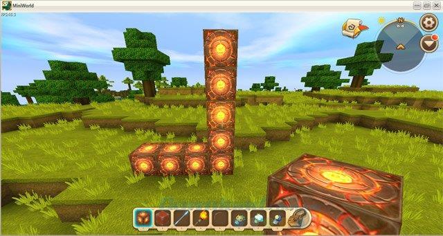 How to build hell portal and find the Black Dragon Boss in Mini World: Block Art