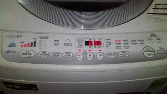 Toshiba washing machine error codes table and how to fix it