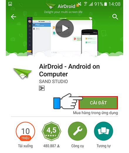 airdroid connect