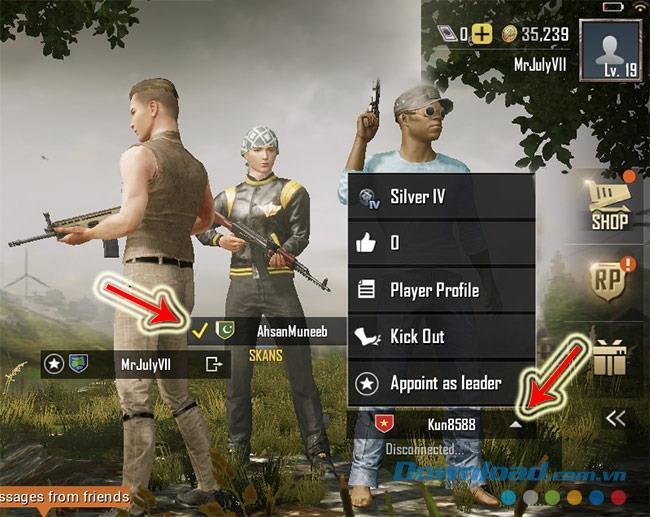 Comment inviter des amis à jouer à PUBG Mobile