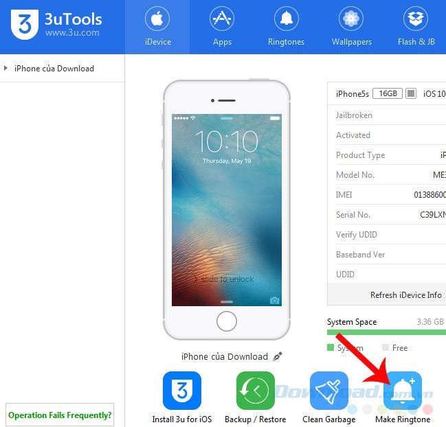 Trois façons de créer des sonneries iPhone, iPad simplement avec 3uTools