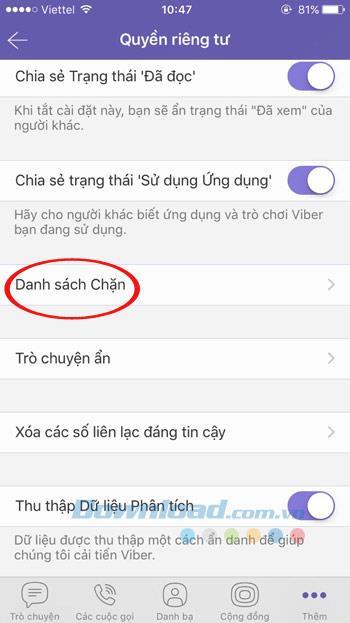 Comment bloquer les spams sur Viber