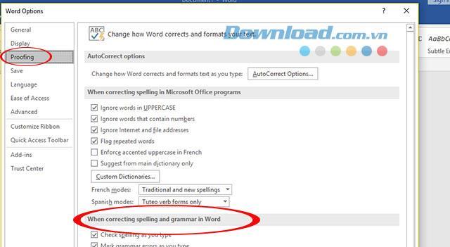 Come eliminare le sottolineature rosse in Microsoft Word Come eliminare le sottolineature rosse in Microsoft Word