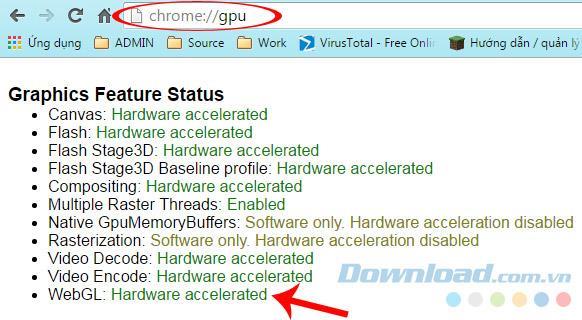 Come abilitare WebGL sul browser di un computer
