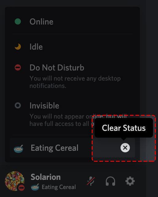 Come creare e modificare lo stato su Discord