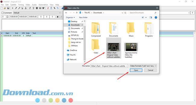 Istruzioni per luso del software Aegisub come sottotitoli per i video