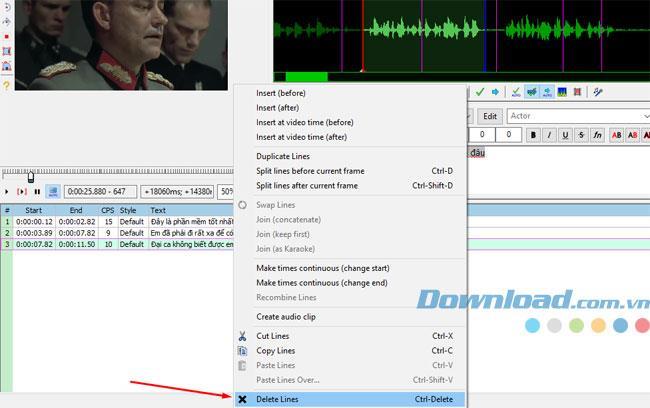 Istruzioni per luso del software Aegisub come sottotitoli per i video