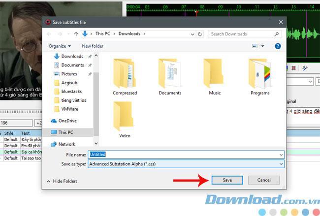 Istruzioni per luso del software Aegisub come sottotitoli per i video