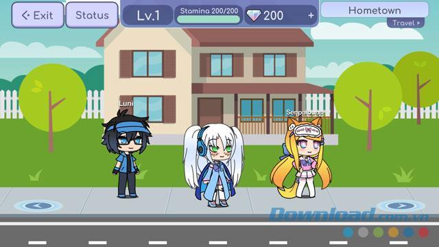 Istruzioni per linstallazione e la riproduzione del gioco Gacha Life sul telefono