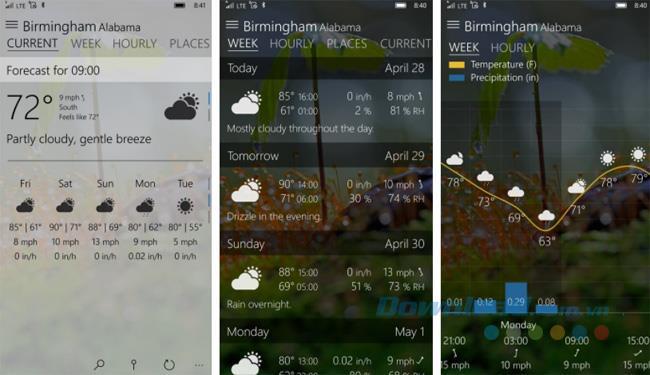 Le 5 migliori app meteo per Windows 10