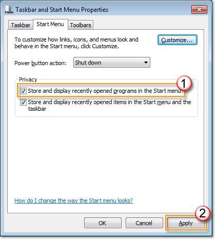 Modi per cancellare la cronologia del comando Esegui di Windows Vista / 7 / 8.8.1 / 10