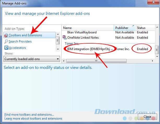 Come attivare e disattivare IDM su Chrome, Firefox, Internet Explorer