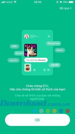 Usando Azar, unapplicazione di video chat gratuita con gli amici
