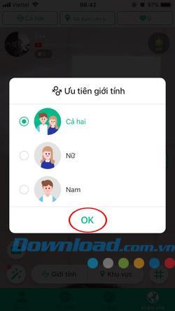 Usando Azar, unapplicazione di video chat gratuita con gli amici