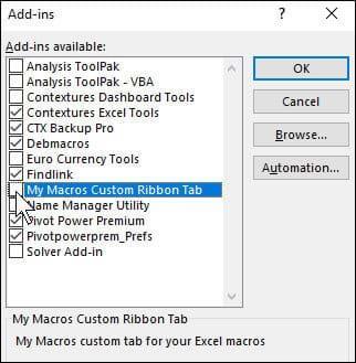 Componenti aggiuntivi in ​​Excel: come installare e rimuovere