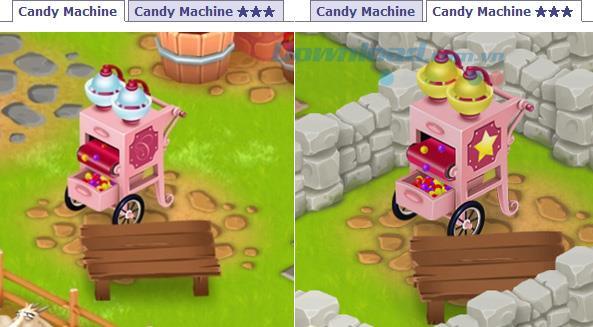 Come usare una macchina per caramelle nel gioco Hay day
