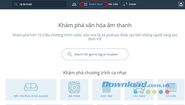 Guida per ascoltare e caricare musica su Mixcloud