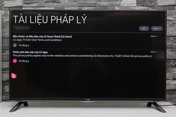 Istruzioni su come creare un account personale su smart TV LG