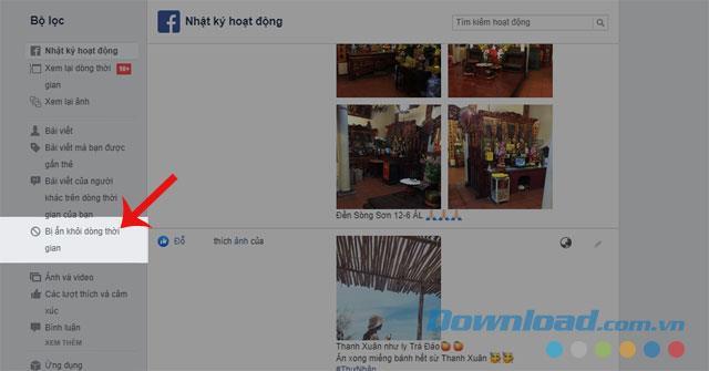 Come ripristinare post nascosti su Facebook
