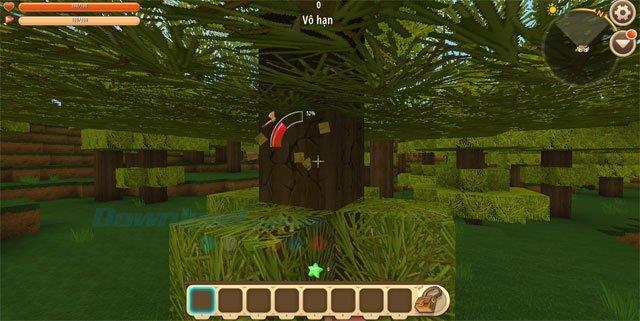 Mini World: Block Art - Come sopravvivere efficacemente di notte