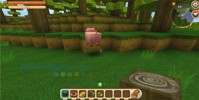 Mini World: Block Art - Come sopravvivere efficacemente di notte