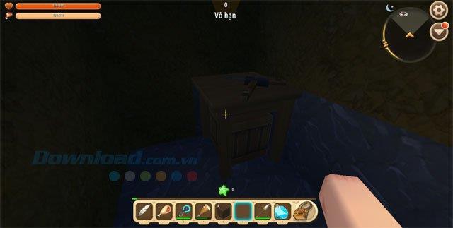 Mini World: Block Art - Come sopravvivere efficacemente di notte
