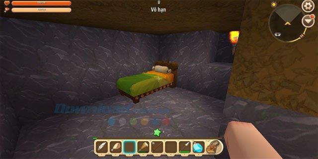 Mini World: Block Art - Come sopravvivere efficacemente di notte