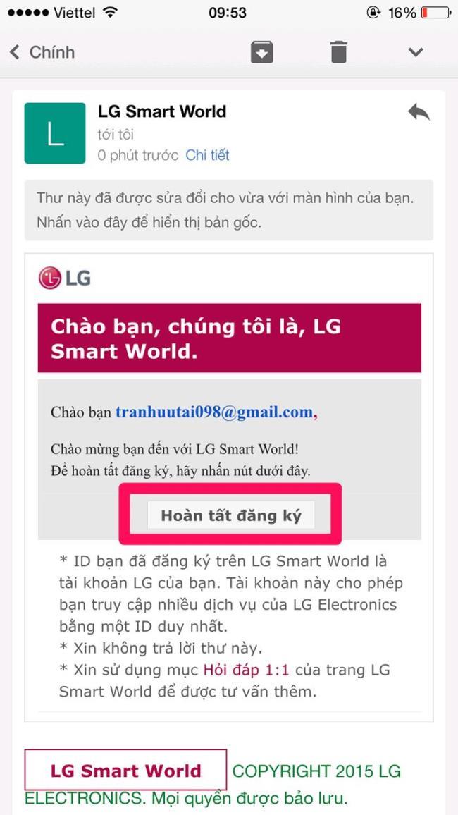 Come creare un account TV LG