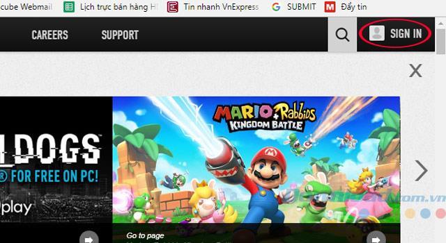 Istruzioni per la registrazione di un account Uplay