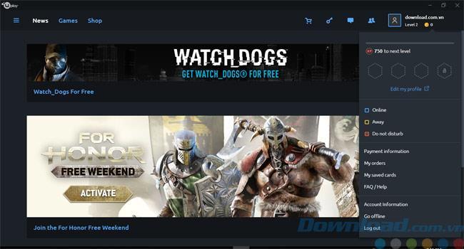 Istruzioni per la registrazione di un account Uplay