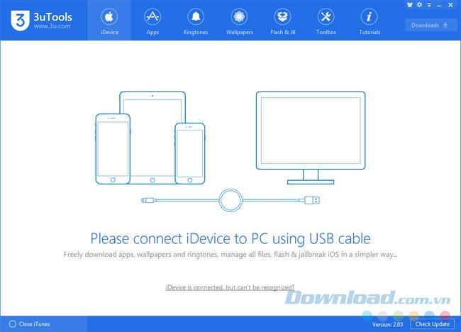 Installa 3uTools sul computer