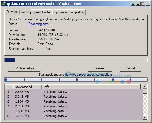 Istruzioni per il download di video Youtube con IDM (Internet Download Manager)