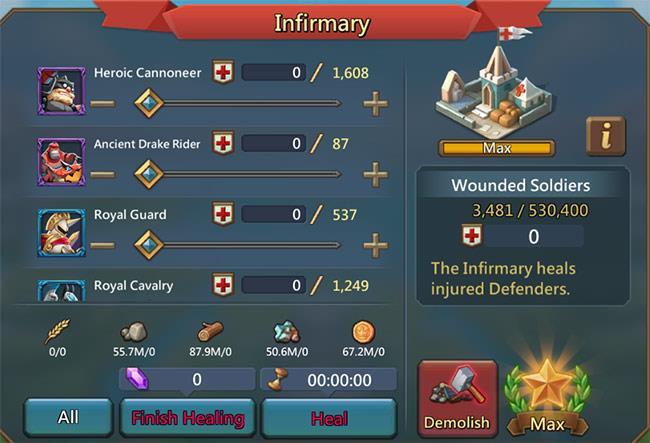 Le informazioni di base per i nuovi giocatori Lords Mobile
