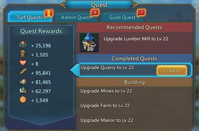 Le informazioni di base per i nuovi giocatori Lords Mobile