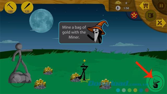 Istruzioni per linstallazione e la riproduzione di Stick War: Legacy sul telefono