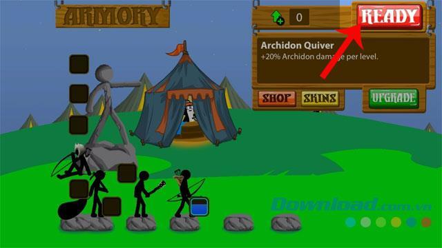 Istruzioni per linstallazione e la riproduzione di Stick War: Legacy sul telefono