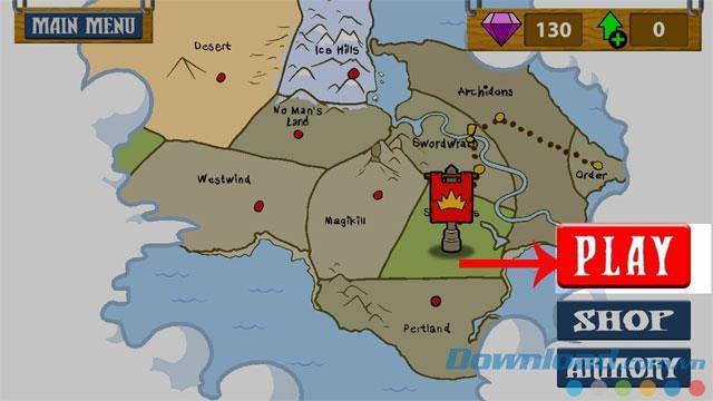 Istruzioni per linstallazione e la riproduzione di Stick War: Legacy sul telefono