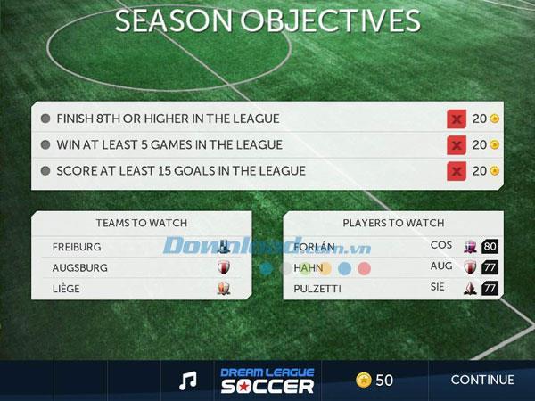 Guida per giocare a Dream League Soccer per principianti