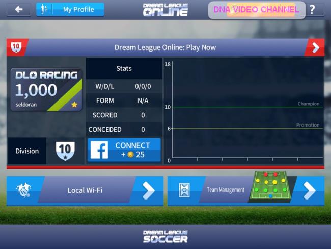 Guida Dream League Soccer 2017 local wifi