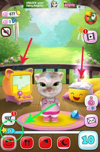 Come salire di livello rapidamente nel gioco My Talking Angela