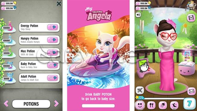 Il mio gioco Talking Angela
