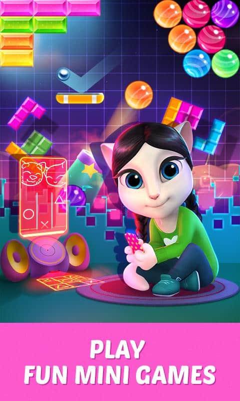I miei mini giochi Talking Angela