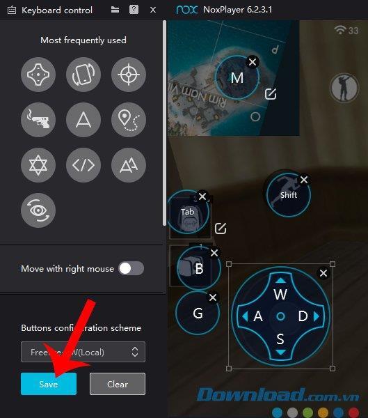 Installa la tastiera per giocare a Garena Free Fire sul computer