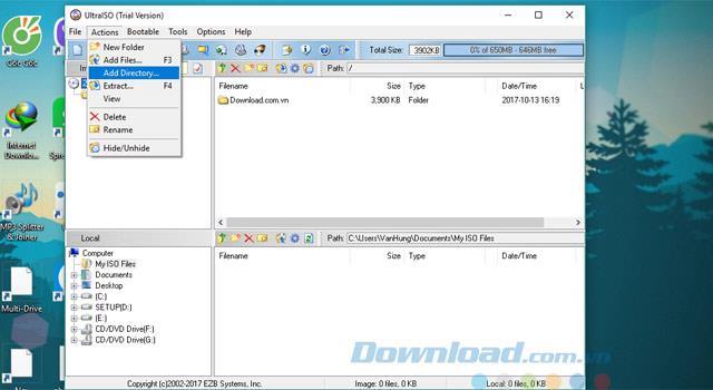 Come creare e modificare file ISO con UltraISO