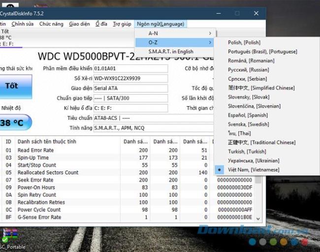 Manuale CrystalDiskInfo per controllare il disco rigido del computer, laptop