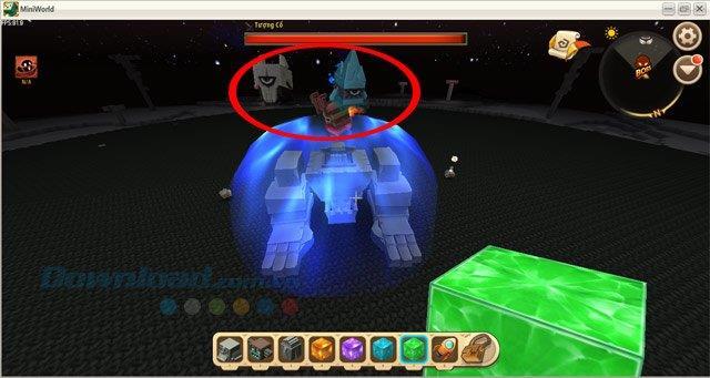Mini World: Block Art - Come evocare e distruggere Boss Ancient Statue