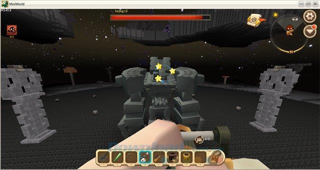 Mini World: Block Art - Come evocare e distruggere Boss Ancient Statue