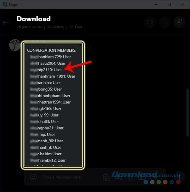 Come aggiungere un amministratore a un gruppo di chat di Skype