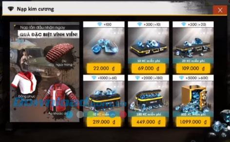Istruzioni per caricare la carta da gioco Free Fire