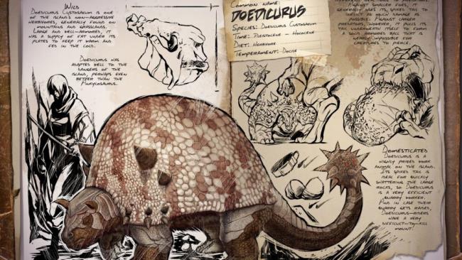 dinosauri di arca doedicarus